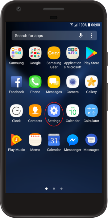Android Setting Open SpyHuman